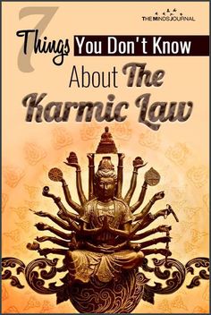 the cover of 7 things you don't know about the karmic law