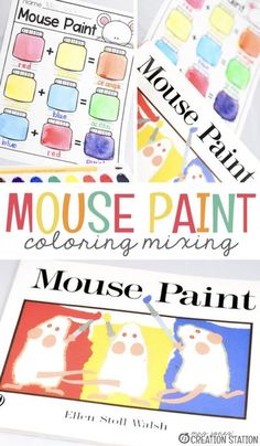 the mouse paint activity is perfect for kids to do