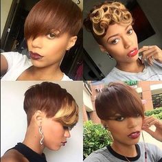 STYLIST FEATURE| Love this #haircut ✂️done by #atlstylist @hairbychantellen❤️ Be sure to check out our article on "5 Ways to Rock an Undercut" to see this style and other dope cuts at VoiceOfHair.com #voiceofhair ========================= Go to VoiceOfHair.com ========================= Find hairstyles and hair tips! ========================= Voice Of Hair, Nia Long, Short Weave, Find Hairstyles, Medium Short Hair, Look Short