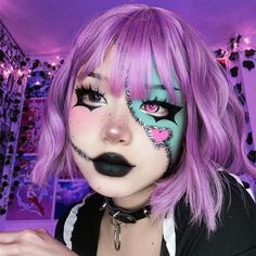 Спонж Beauty Blender, Drag Make-up, Makeup Face Charts, Kawaii Makeup, Make Up Inspiration, Face Art Makeup, Graphic Makeup, Halloween Makeup Inspiration, Swag Makeup