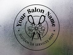 the logo for your salon needs here