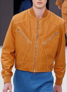 Fashion Illustration Face, Fashion Collection Inspiration, Space Fashion, Concept Clothing, Mens Trendy Outfits, Clothing Details, Short Coat, Leather Jackets Women, Red Jacket