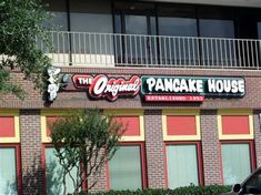 the original pancake house has been closed for business