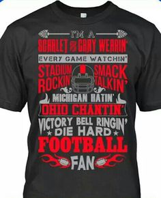 a black and red t - shirt with the words football fan in different languages on it