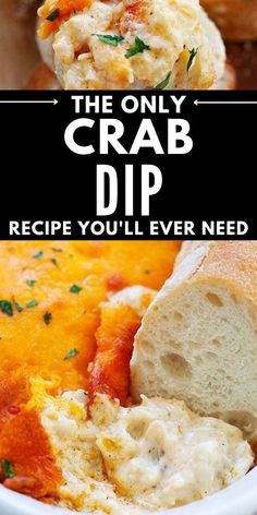 the only crab dip recipe you'll ever need