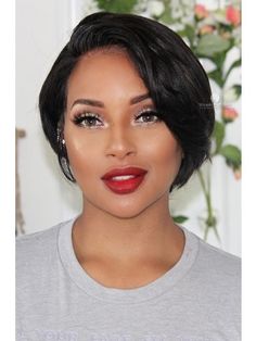 Pixie Haircut Weave, Pixie Cut Weave, Bob Cuts For Black Women, Short Hair Weave, Neck Length Hair, Short Weave, Indian Human Hair, Choppy Bob Hairstyles, Short Hairstyles For Thick Hair