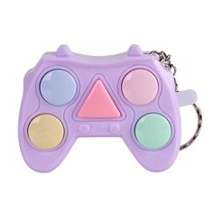 Game Controller Memory Game Keychain - 4 Color Options, Shop Sweet Lulu Visual Toys, Game Keychain, Small Gifts For Friends, Mini Game, Magnetic Tiles, The Game Is Over, Memory Game, Christmas Gifts Toys