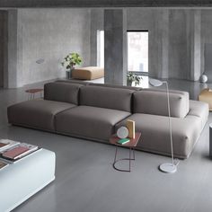 Connect Modular Sofa: Modules A+D+K Modular Sofa Design, Scandinavian Sofas, Individual Space, Buy Sofa, Built In Furniture, Modular System, Lounge Areas, 3 Seater Sofa, Sitting Room