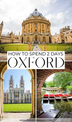 how to spend 2 days in oxford