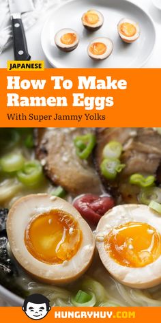 how to make ramen eggs with super jimmy yolks