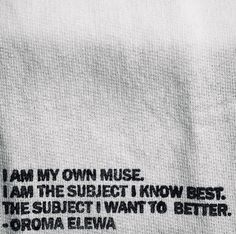 an embroidered t - shirt with the words i am my own mouse, i am the subject i know best