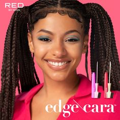 Red by Kiss Edge Cara Edge Brush & Edge Fixer 0.57oz/ 17mlSpecially designed to offer maximum convenience and professional-level hairstyling results. Whether you're on the go, at the office, or getting ready for an event, Edge Cara is your ultimate hairstyling companion. It's not just a styler; it's a compact hair care package! The latest Edge Cara release, now with increased volume for prolonged usage and satisfaction Combines an edge brush, comb, and edge fixer all in one tool Crafted with 100% boar bristle Infused with Biotin B7, offering added strength and vitality to your hair Edge Fixer, Edge Brush, Sweet Peach, Care Package, Getting Ready, The Office, Comb, The Go, All In One