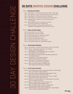 the 30 days graphic design challenge is here to help you learn how to use it