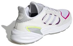 Adidas Neo Womens WMNS 90s Valasion 'White Grey' Cloud White/Cloud White/Grey Six EG8422 Grey Clouds, Adidas Neo, White Cloud, Cloud White, Adidas, Sneakers, Grey, White