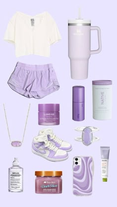 Purple Outfits Summer, Preppy Outfits Summer Beach, Summer Outfits Purple, Lavender Fits, Violet Outfit, Purple Outfit, Purple Vibe