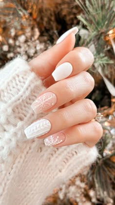 Valentines Nail Designs, Winter Wedding Nails, Nail Art Trendy, Snowflake Nail Design, Valentines Nail, Engagement Nails, Trendy Nail Designs, Valentine Nails, Lavender Nails