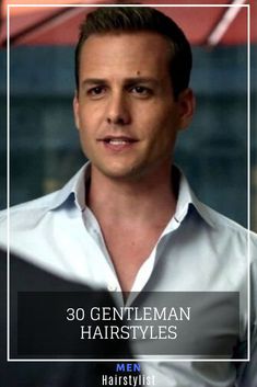 Learn how to style a cool hairstyle for the modern gentleman #menhairstylist #menhairstyle #menhaircut #haircutsformen Gentleman Haircut Classic Short, Harvey Specter Hairstyle, Gentleman’s Cut, Harvey Specter Haircut, Men’s Ivy League Haircut, Luxury Single-button Suit In Gentleman Style, Ivy League Haircut