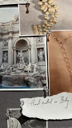 Orsini Fine Jewellery moodboard with images of Italian architecture and history Jewelry Design Moodboard, Mood Board Jewelry Inspiration, Jewelry Brand Mood Board, Mood Board Jewelry, Jewellery Moodboard, Branding Mood Board Inspiration, Jewellery Illustration, Texture Jewelry