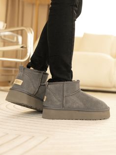 Smaibulun's Ultra Mini Platform Low Ankle Boot is the perfect way to add some spice to your wardrobe! This über-chic boot features a suede upper, a wool lining that keeps your feet cozy, and best of all – a low ankle! Step out with the confidence of a fashionista and say "ugg no!" to boring shoes 😉 1.57'' Platform heel 3.2'' shaft 11.2'' circumference Pull-on Cow suede upper Wool blend lining Man-made sole Ugg Ultra Mini Platform, Ugg Ultra Mini, Low Ankle Boots, Reindeer Headband, Shearling Boots, Platform Heel, Daily Dress, Dress Jewelry, Online Gifts