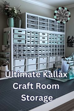 the ultimate craft room storage solution