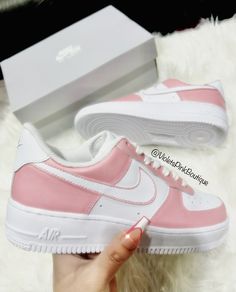 Women's Custom Pink Nike Air Force 1  Shipping : Shoes are made to order, time to create this special item just for you is around 1-2 weeks. After shipping your package will arrive in 2-4 business days for US orders 5-14 business days for International orders. Shipping upgrades available, rush your order to guarantee delivery in 5 business days. Free tracking number with all orders!   Note: Our items are 100% authentic guaranteed or your money back. All our products come directly from the manufacturer or an authorized retailer, everything you purchase from our store is  made with hightest quality materials available, guaranteed! Fendi Shoes Men, Pink Nike Air Force 1, Pink Nike Air, Nike Shoes Women Fashion, Pink Nike, Pink Nikes, Fendi Shoes, Womens Tie, Nike Shoes Women