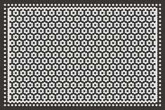 a black and white pattern with circles