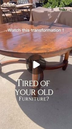 21K views · 1.3K likes | Xiomara Bates •Home decor •DIYs •Furniture makeovers on Instagram: "Old solid wood table makeover!! Stripping was definitely the hardest part of this transformation  I used QCS by stripwell . After the stripping process I was able to see a lot of red areas . I was able to neutralize it with ash wash ( Woodandhomeaccents.com ) I did 1/4ratio because I wanted a very light layer.  Now it looks like a brand new table . You can find all the process in my highlights “tables “. Top coat used water base matte poly by @behrpaint   #beforeandafter #diningroom #rusticdecor #furnitureflip #furnituretransformation #furnituremakeover #coffeetabledecor  #homedecor4you #Homedecoration330 #Home_design68 #Homewithrue #coffeetablestyling  #currendesignsituation #hometohave #modernhom Old Tables Makeover, Repaint Dining Table Diy Wood, Refinish Wood Dining Table, Wood Furniture Makeover Ideas, Renovate Dining Table, Table Finishing Ideas, Renovated Dining Table, Refinish Wood Coffee Table, Restaining Wood Dining Table