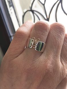 Mini Corset Ring Sterling Silver Band Boho ring laced up | Etsy Boho Wedding Bands, Corset Ring, Old Forge, Sterling Silver Wedding Band, Mixed Metal Jewelry, Dope Jewelry, Earrings Inspiration, Classy Jewelry, Handmade Wire Jewelry