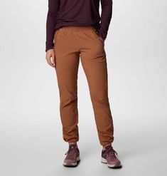 Easy-wearing pants that are up for anything, designed with plenty of pockets, a comfortable pull-on waistband, UPF 50 sun protection and stain-defying tech. Fall Midweight Bottoms With Pockets, Outdoor Pants With Elastic Waistband And 4-way Stretch, Solid Pants With Elastic Waistband, Casual Brown Moisture-wicking Bottoms, Functional Travel Pants With Elastic Waistband, Functional Pants With Elastic Waistband For Travel, Moisture-wicking Stretch Bottoms For Travel, Functional Moisture-wicking Bottoms For Travel, Functional Moisture-wicking Travel Bottoms