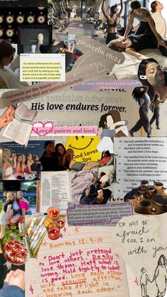 the collage shows many different people and things that are related to each other on this page