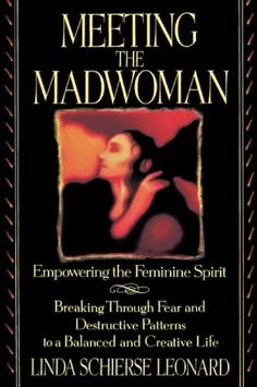 the book cover for meeting the madwoman