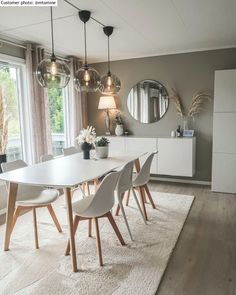 home dinning room table decor Room Table Decor, Living Room Dining Room Combo, Minimalist Dining Room, Dinning Room Design, Table Decor Living Room, Living Room Living Room, Home Decor Ideas Living Room, Dining Room Interiors, Dining Room Combo