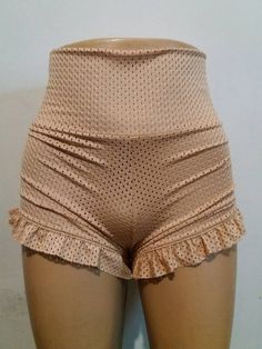 Available in 8 colors/ Beige ruffle shorts/ Womens shorts/Summer shorts /Sexy shorts/ Boho shorts/ F Panty Design, Older Women Fashion, Festival Shorts, Diy Clothes Life Hacks, Shorts Womens, Shorts Summer, Ruffle Shorts, Summer Shorts, Festival Outfits