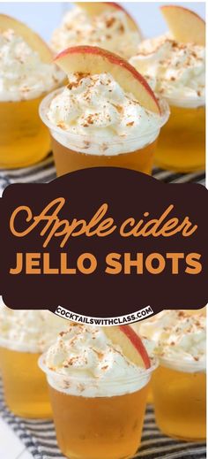 apple cider jello shots Apple Cider Jello Shots Vodka, Apple Crisp Jello Shots, Apple Cider Shots Alcohol, Jello Shots Vodka Halloween, Thanksgiving Shots Jello, Pumpkin Pie Jello Shots, Fall Jello Shots Alcohol, Pumpkin Spice Jello Shots, Jello Shots Fall