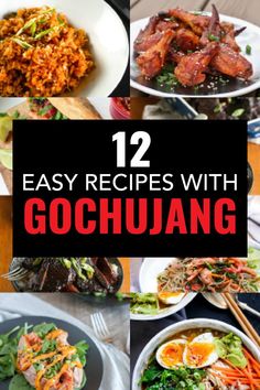 12 easy recipes with gochuangg