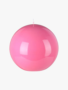 Pink spherical candle. Hi Barbie, Pink Candle, Pink Candles, Pop Of Color, Bright Pink, Color Pop, Candles, Pink