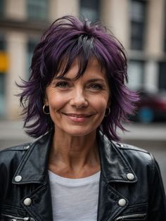 34 Chic Shag Haircuts to Elevate Style for Women Over 50! Modern Shag Haircut, Short Shag Haircuts, Haircuts For Women Over 50, Shag Haircuts, Edgy Haircuts, Fabulous Hair, Embracing Change