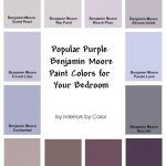 some purple paint colors for your bedroom