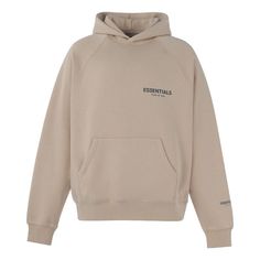 Fear of God Essentials FW21 SSENSE Exclusive Hoodie 'Linen' FOG-FW21-106 (Unisex/Solid Color/Gift Recommend/Gift to Boyfriend) Essentials Hoodie Women, Beige Essentials Hoodie Outfit, Dark Disney Tattoo, Hoodie Essentials, Essentials Sweater, Gift To Boyfriend, Essentials Hoodie, Essential Hoodie, Bday Gifts