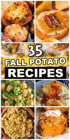 Fall potato recipe ideas Autumn Potato Recipes, Easy Potato Meal Recipes, Fried Potato Casserole, Amazing Potato Recipes, Winter Potato Recipes, Fall Potato Recipes, Fall Potato Side Dishes, Potato Recipes Main Dish, Fun Potato Recipes