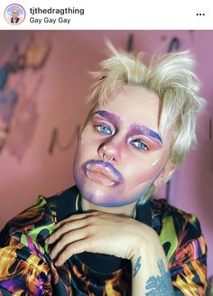 Drag King Aesthetic, Drag King Outfits, Beard Makeup, Drag Performance, Drag Kings, Drag Inspiration, Fruit Costumes