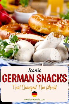 German snacks offer a range of savory and sweet options, including soft pretzels, curry sausage, potato pancakes, and jelly-filled donuts. These snacks are perfect for enjoying on-the-go or as a quick bite between meals. Traditional German Appetizers, German Finger Food, German Street Food, German Breads, German Soups, German Appetizers, German Snacks, German Dishes