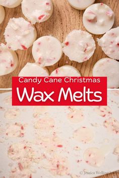 Candy cane Christmas wax melts Soy Wax Melts Recipes, How To Make Candle Wax Melts, Squeezable Wax Melts Recipe, Diy Candle Melts How To Make, Diy Wax Melts From Candles, Scoopable Wax Melts Recipe, Christmas Wax Melt Ideas, Christmas Wax Melts Diy, Wax Melts Christmas Gift