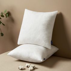 PRICES MAY VARY. SIZE: Including two 14x14in/ 35x35cm pillow inserts. Because it's made by hand, there may be an error of 1-2 cm. Please allow 1-2cm deviation because of hand-cutting and sewing. PREMIUM QUALITY MATERICAL: Filled with premium polyester provides ultra thoughness. Not only ensures all pillow inserts are well-filled and suitable softness, while having sufficient support. WIDELY USE: Decorative throw pillow inserts are easily fluffy up breathability and skin-friendly, pack this pillo Navy Blue Pillows, Big Pillows, 18x18 Pillow, Throw Pillow Inserts, Garden Pillows, Couch Throw Pillows, Fluffy Pillows, Sofa Couch Bed, Pillow Forms