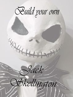 a jack skellingon mask with the words build your own