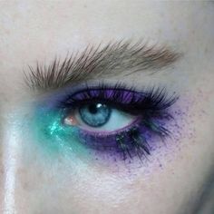 Costume Room, Teal Makeup, Purple Makeup, Eye Makeup Designs