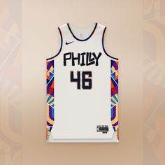 a basketball jersey with the number 46 on it