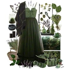 Fairy Grunge Outfit, Forest Witch, Earthy Outfits, Cottagecore Outfits, Witchy Fashion, Witch Outfit