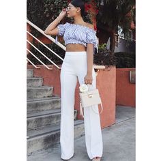 High Waisted White Dress Paints Fashion Nova Size: Small New Without Tags 2000s Fashion Women, Patchwork Boots, High Waisted Dress, High Waisted Flare Pants, High Waisted Dress Pants, Look Retro, Work Chic, Dressy Pants, High Waisted Flares