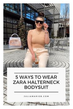 5 WAYS TO WEAR ZARA BODYSUIT Zara Bodysuit Outfit, Bodysuit Outfit Winter, Julia Marie, Everyday Outfits Summer, Bodysuit Outfit, Budget Outfits, Zara Bodysuit, Atlanta Fashion, One Hit Wonder